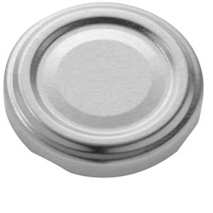 TAPPI VASI VETRO ARGENTO CF.100 PZ.MM.43